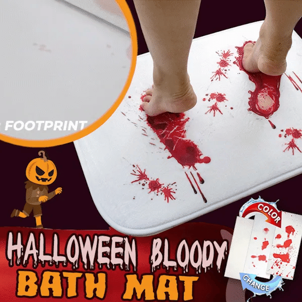 Bloody bathroom floor mat preview